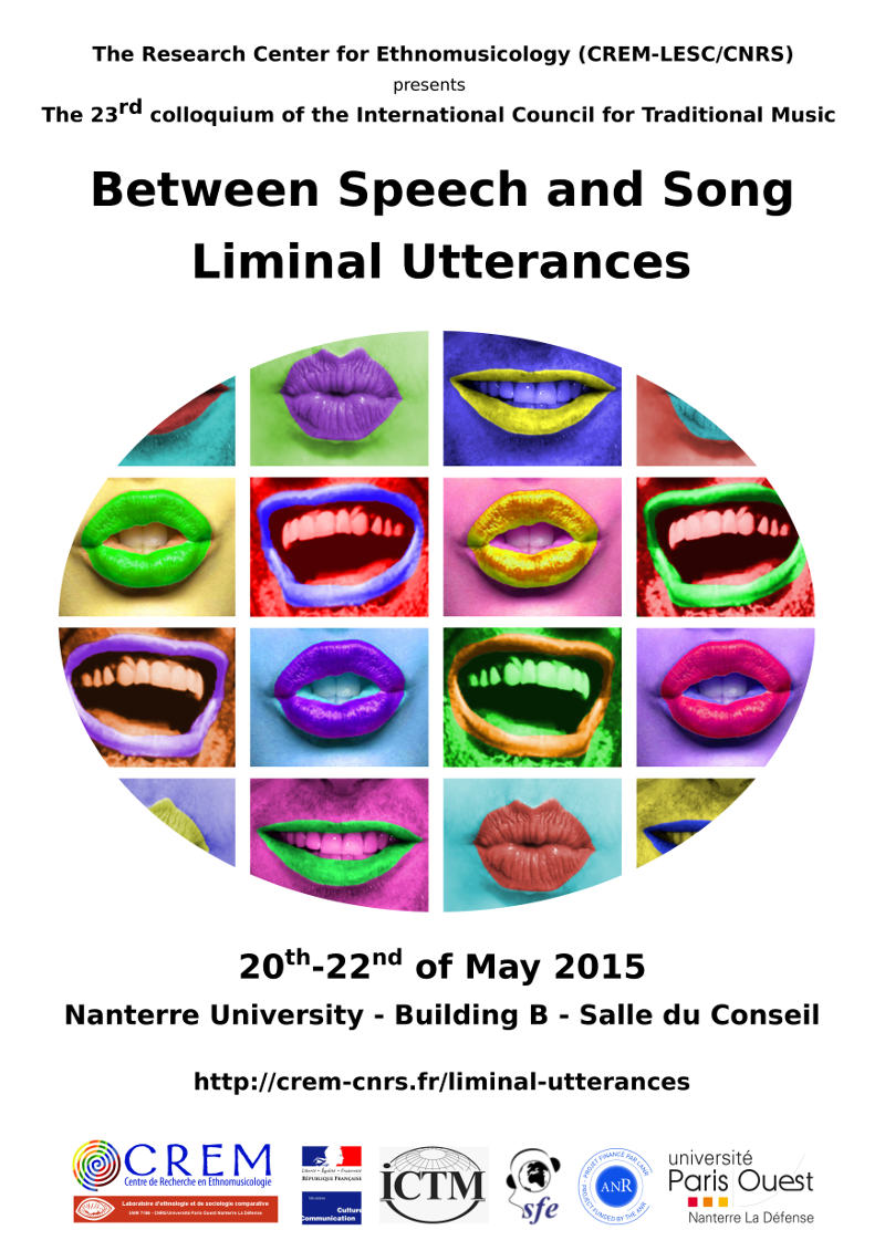 Liminal Utterances CREM ICTM 2015