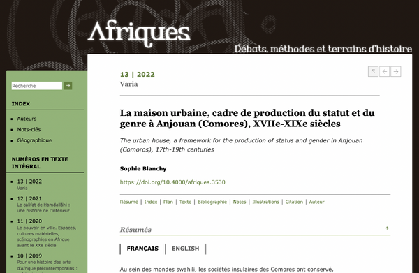 La maison urbaine, cadre de production du statut et du ... Image 1